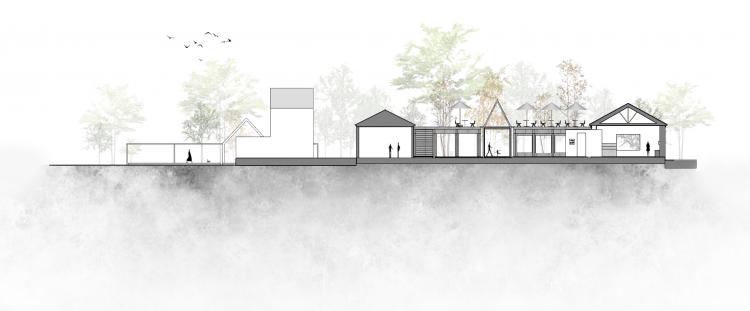 BIM建筑|永智农场&户粒咖啡二期 / 十一空间设计 BIM建筑|永智农场&户粒咖啡二期 / 十一空间设计