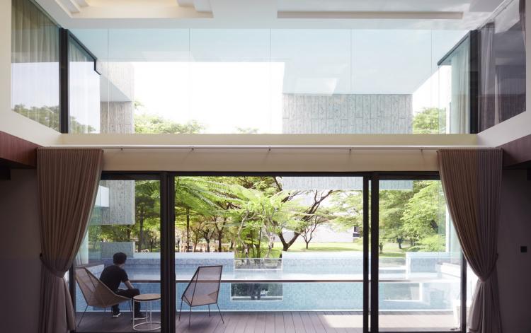 BIM建筑|印尼自然采光实验性住宅 / RAD+ar BIM建筑|印尼自然采光实验性住宅 / RAD+ar