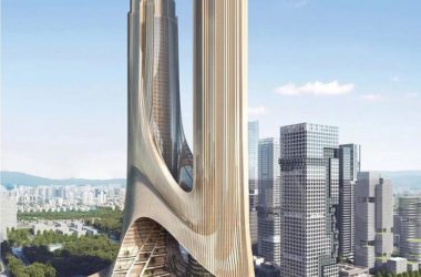 BIM建筑|扎哈事务所新作“深圳湾超级总部基地‘C塔’”:多维垂直城市-BIM建筑网