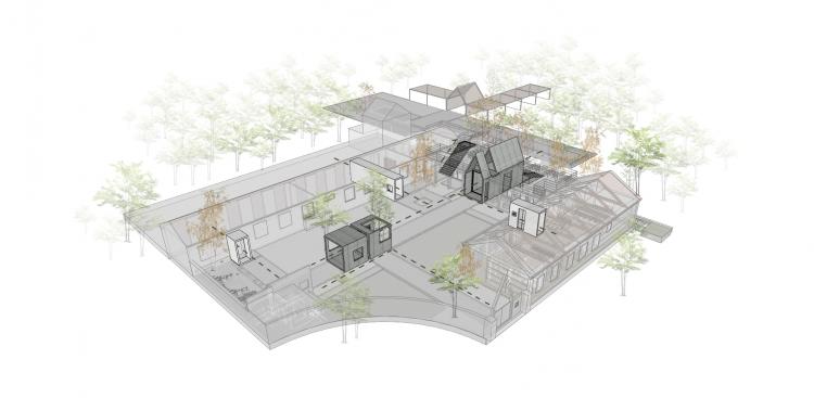 BIM建筑|永智农场&户粒咖啡二期 / 十一空间设计 BIM建筑|永智农场&户粒咖啡二期 / 十一空间设计
