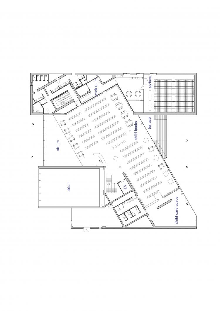 BIM建筑|Librio行桥:扭转与堆叠 / 三上建筑事务所 BIM建筑|Librio行桥:扭转与堆叠 / 三上建筑事务所