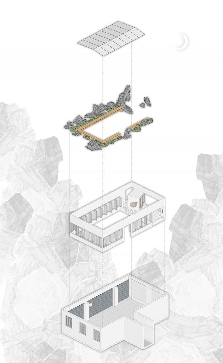 BIM建筑|心境离错,内外之间-璞舍茶室设计 / 介介工作室 BIM建筑|心境离错,内外之间-璞舍茶室设计 / 介介工作室