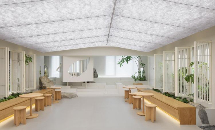 BIM建筑|心境离错,内外之间-璞舍茶室设计 / 介介工作室 BIM建筑|心境离错,内外之间-璞舍茶室设计 / 介介工作室