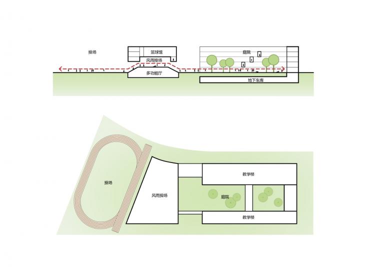 BIM建筑|秩序的启迪——上海市高安路第一小学华展校区 / 山水秀建筑事务所 BIM建筑|秩序的启迪——上海市高安路第一小学华展校区 / 山水秀建筑事务所