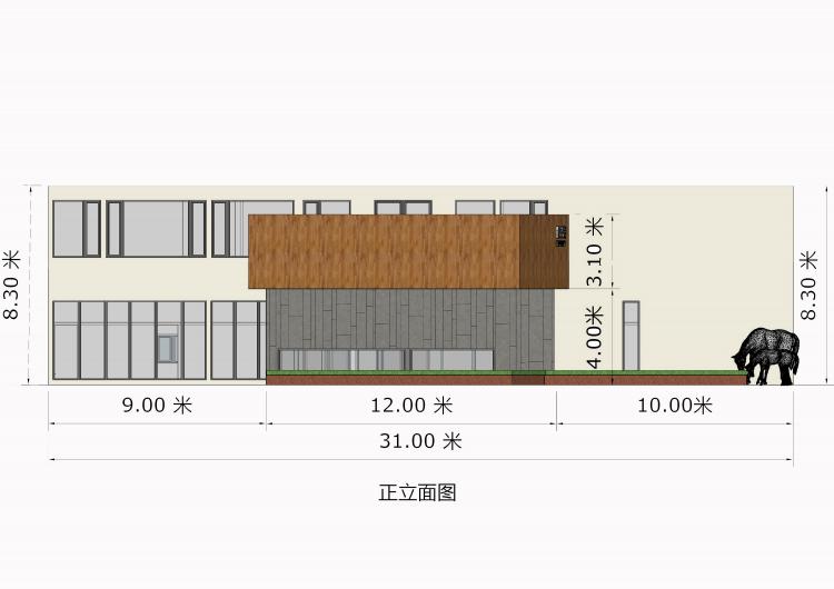 BIM建筑|长空创作办公楼:农耕自然般的静谧与优雅 / 长空创作 BIM建筑|长空创作办公楼:农耕自然般的静谧与优雅 / 长空创作