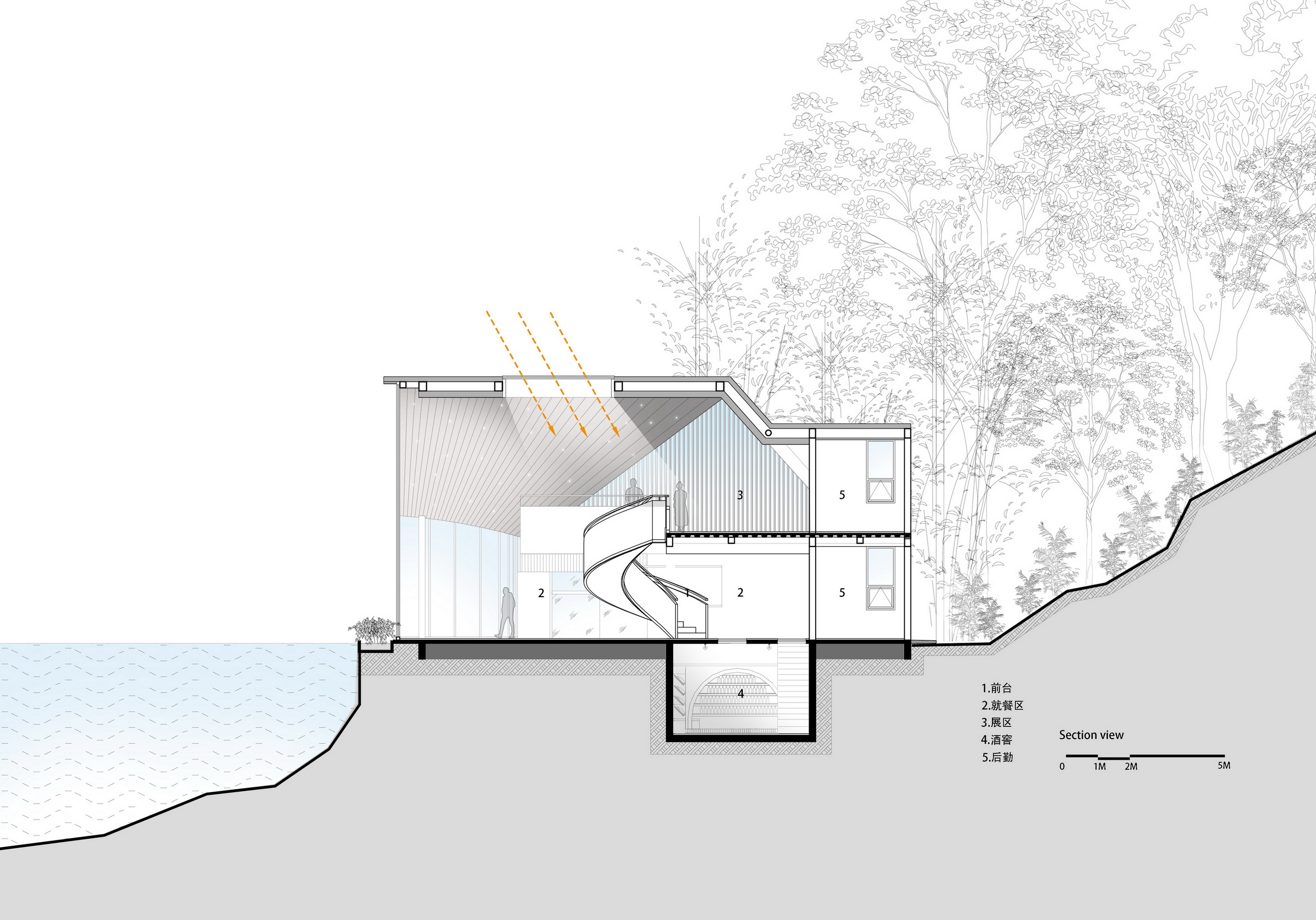 BIM建筑|南昆秘境艺术餐厅 / 城外建筑 BIM建筑|南昆秘境艺术餐厅 / 城外建筑
