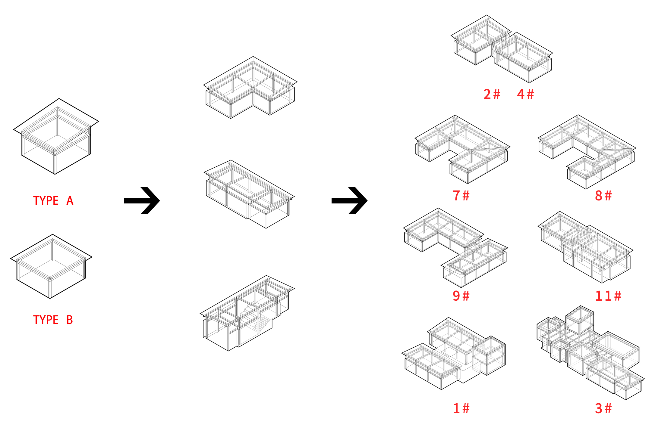 BIM建筑|十二个宅基地的新生:泰安东西门村活化更新 / 孟凡浩-gad · line+ studio BIM建筑|十二个宅基地的新生:泰安东西门村活化更新 / 孟凡浩-gad · line+ studio