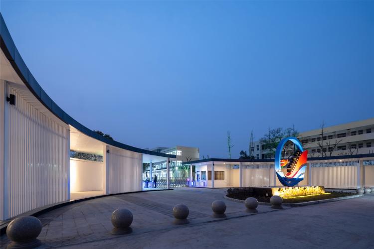 BIM建筑|乡村振兴之乡镇中学改造-全椒县新锐古河中学 / 上海思序建筑规划设计 BIM建筑|乡村振兴之乡镇中学改造-全椒县新锐古河中学 / 上海思序建筑规划设计