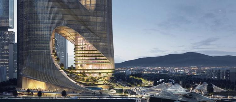 BIM建筑|扎哈事务所新作“深圳湾超级总部基地‘C塔’”:多维垂直城市 BIM建筑|扎哈事务所新作“深圳湾超级总部基地‘C塔’”:多维垂直城市