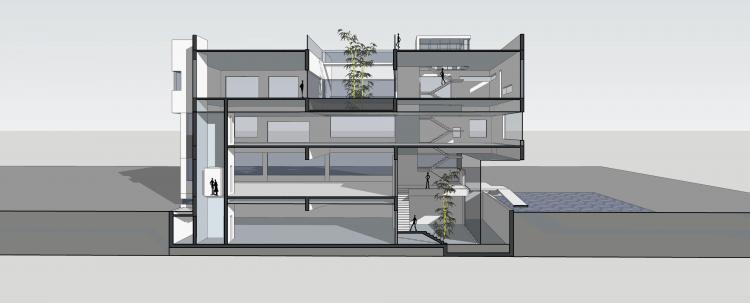 BIM建筑|夹缝中自然生长:中国.葫芦岛德邻堂产业楼设计实践 / DJ+建筑设计事务所 BIM建筑|夹缝中自然生长:中国.葫芦岛德邻堂产业楼设计实践 / DJ+建筑设计事务所