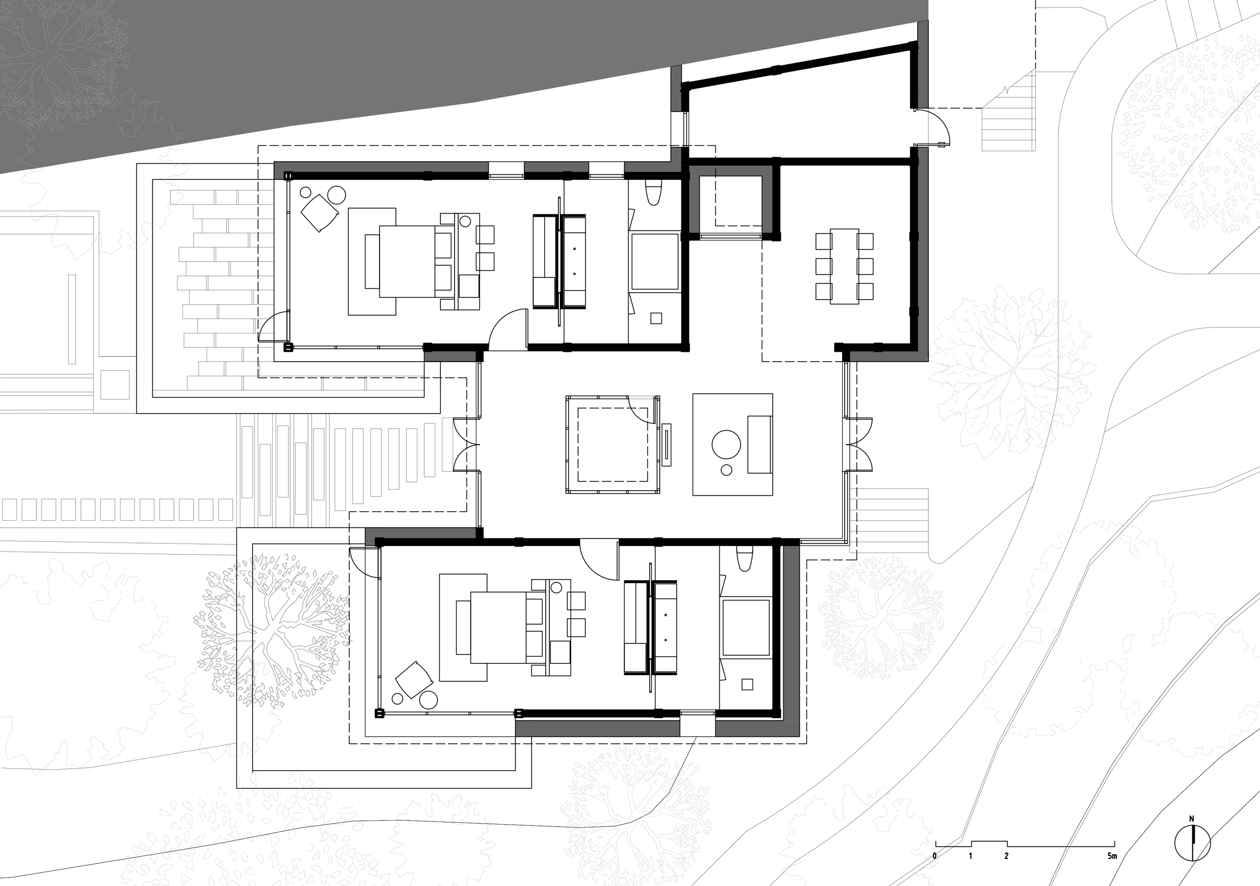 BIM建筑|十二个宅基地的新生:泰安东西门村活化更新 / 孟凡浩-gad · line+ studio BIM建筑|十二个宅基地的新生:泰安东西门村活化更新 / 孟凡浩-gad · line+ studio