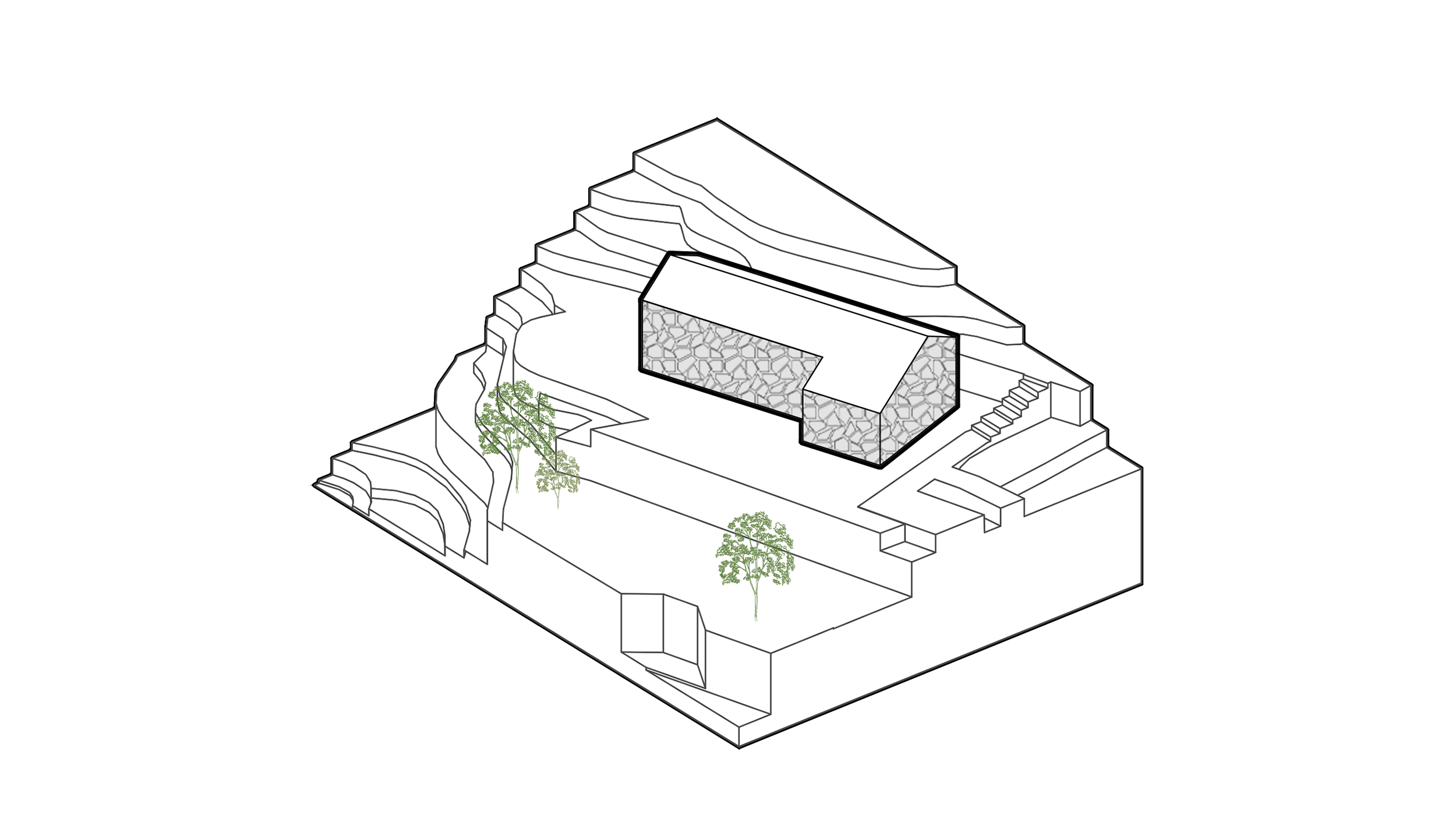 BIM建筑|十二个宅基地的新生:泰安东西门村活化更新 / 孟凡浩-gad · line+ studio BIM建筑|十二个宅基地的新生:泰安东西门村活化更新 / 孟凡浩-gad · line+ studio