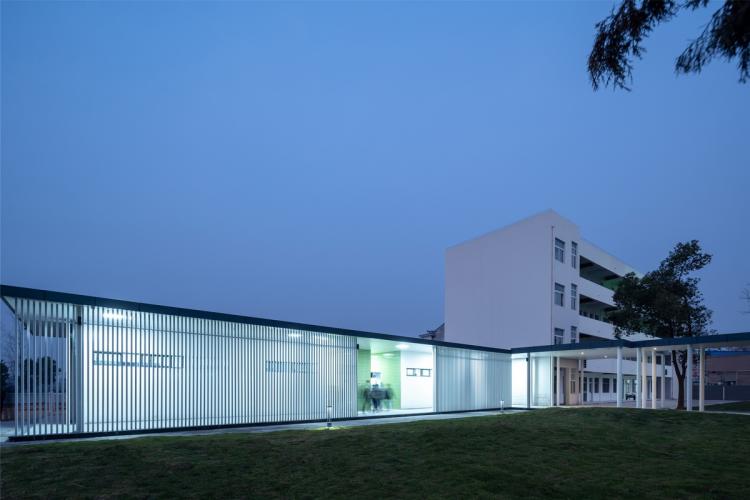 BIM建筑|乡村振兴之乡镇中学改造-全椒县新锐古河中学 / 上海思序建筑规划设计 BIM建筑|乡村振兴之乡镇中学改造-全椒县新锐古河中学 / 上海思序建筑规划设计