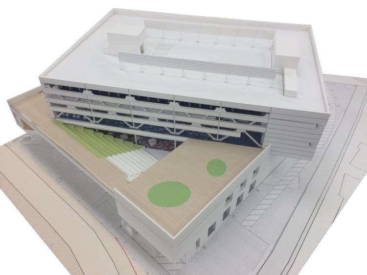 BIM建筑|Librio行桥:扭转与堆叠 / 三上建筑事务所 BIM建筑|Librio行桥:扭转与堆叠 / 三上建筑事务所