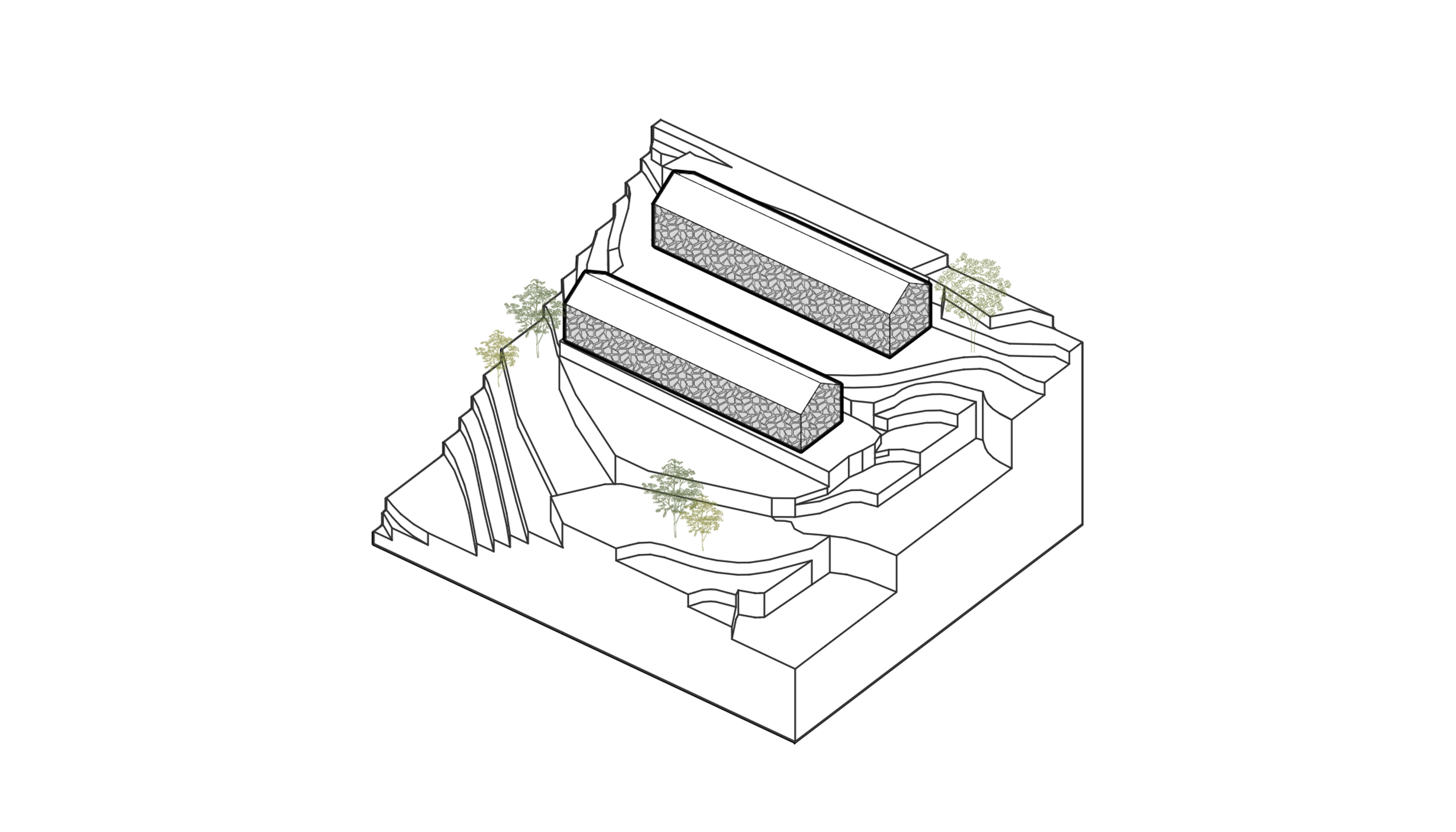 BIM建筑|十二个宅基地的新生:泰安东西门村活化更新 / 孟凡浩-gad · line+ studio BIM建筑|十二个宅基地的新生:泰安东西门村活化更新 / 孟凡浩-gad · line+ studio