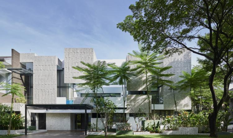 BIM建筑|印尼自然采光实验性住宅 / RAD+ar BIM建筑|印尼自然采光实验性住宅 / RAD+ar