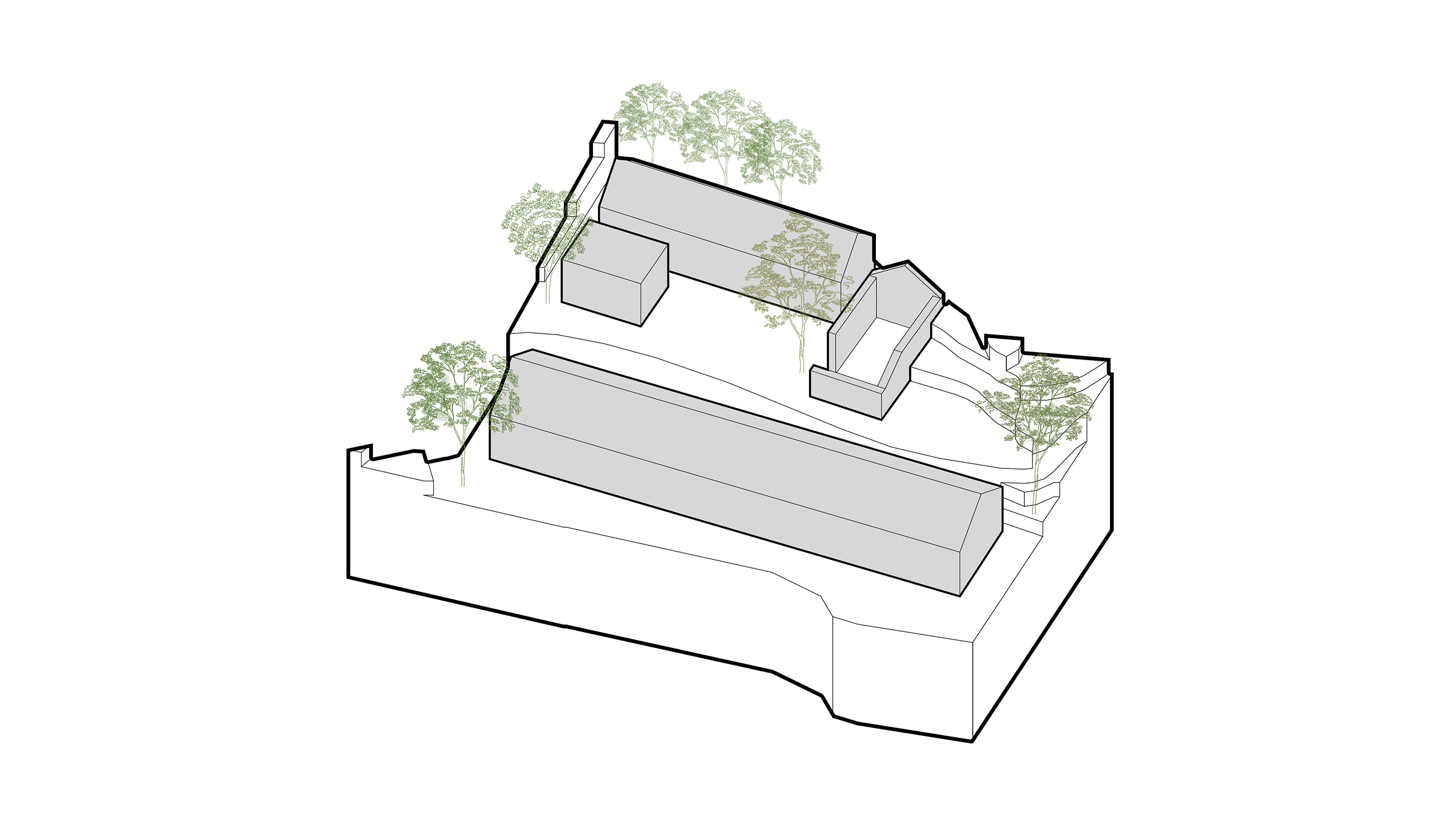 BIM建筑|十二个宅基地的新生:泰安东西门村活化更新 / 孟凡浩-gad · line+ studio BIM建筑|十二个宅基地的新生:泰安东西门村活化更新 / 孟凡浩-gad · line+ studio