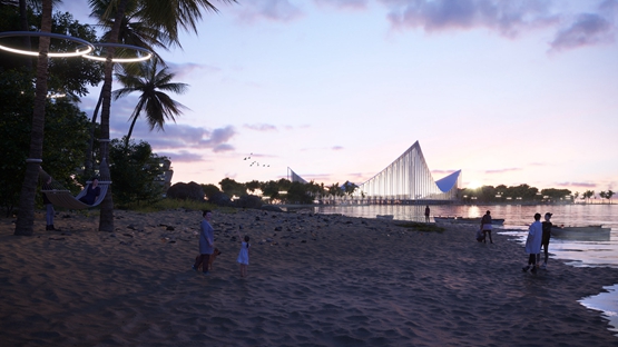 BIM建筑|BIG显示槟榔屿海岸“都市睡莲”总体规划 BIM建筑|BIG显示槟榔屿海岸“都市睡莲”总体规划