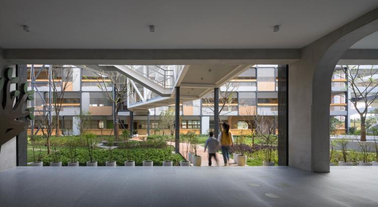 BIM建筑|秩序的启迪——上海市高安路第一小学华展校区 / 山水秀建筑事务所 BIM建筑|秩序的启迪——上海市高安路第一小学华展校区 / 山水秀建筑事务所