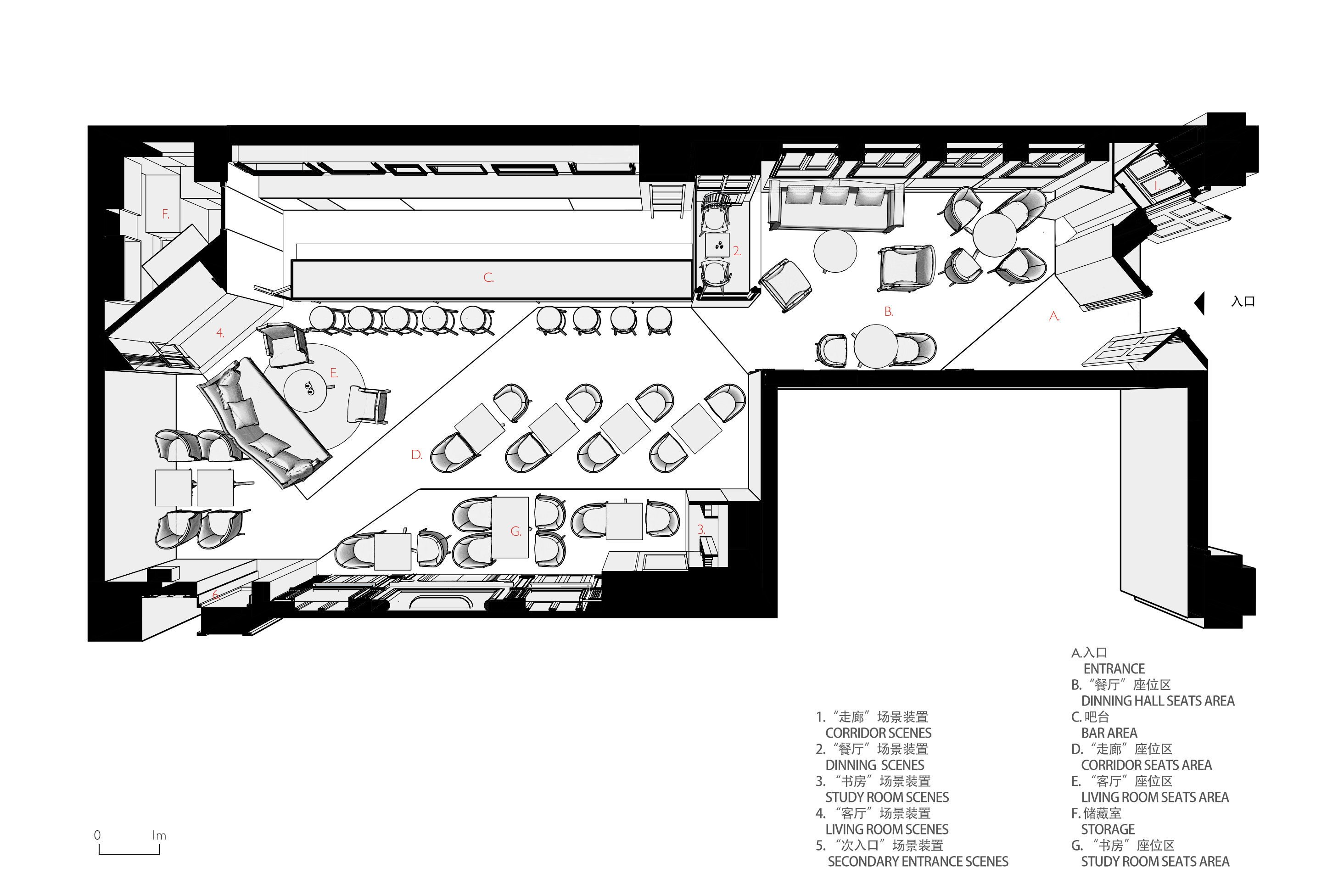 BIM建筑|仿佛中世纪“魔法师之家”:十二都MAGIC BAR / 高白空间设计事务所 BIM建筑|仿佛中世纪“魔法师之家”:十二都MAGIC BAR / 高白空间设计事务所