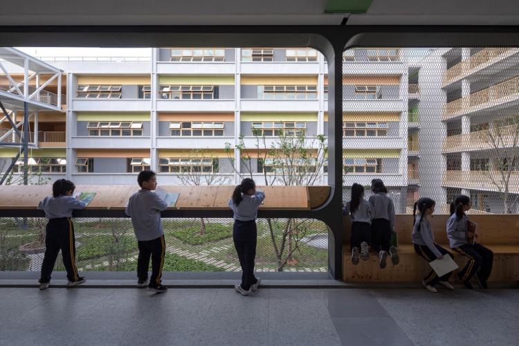 BIM建筑|秩序的启迪——上海市高安路第一小学华展校区 / 山水秀建筑事务所 BIM建筑|秩序的启迪——上海市高安路第一小学华展校区 / 山水秀建筑事务所