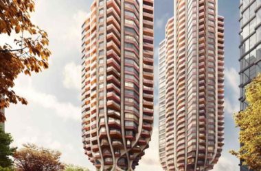 BIM建筑|Heatherwick公布“温哥华双子塔”方案,曲线扭转塔楼-BIM建筑网