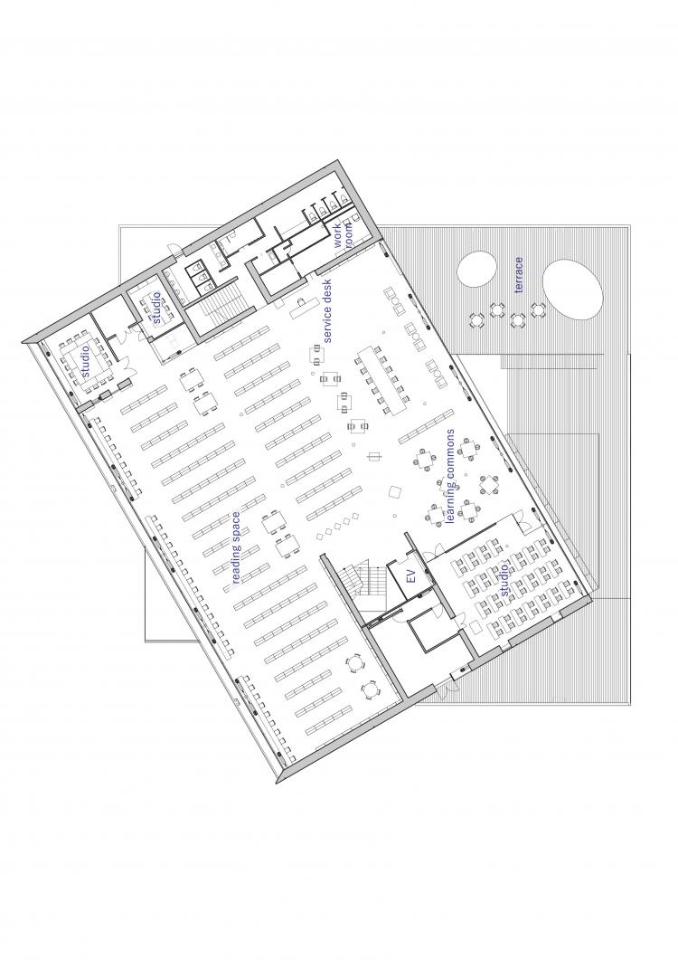BIM建筑|Librio行桥:扭转与堆叠 / 三上建筑事务所 BIM建筑|Librio行桥:扭转与堆叠 / 三上建筑事务所
