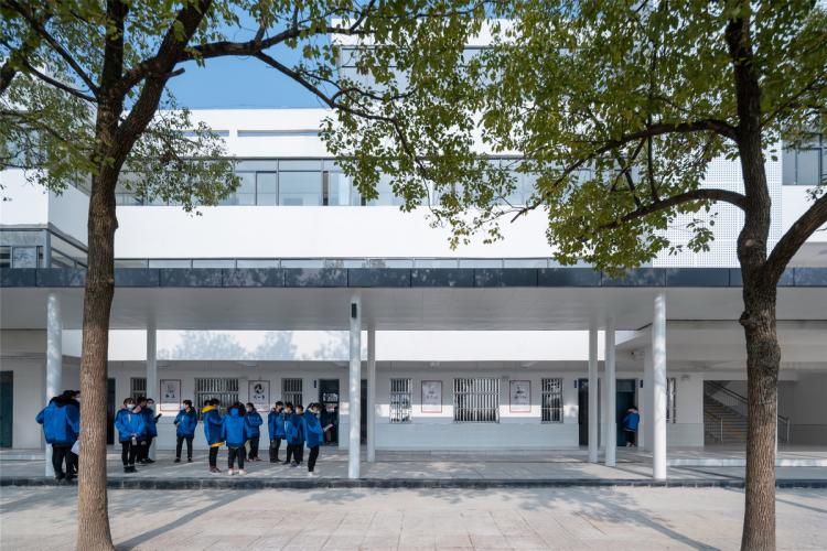 BIM建筑|乡村振兴之乡镇中学改造-全椒县新锐古河中学 / 上海思序建筑规划设计 BIM建筑|乡村振兴之乡镇中学改造-全椒县新锐古河中学 / 上海思序建筑规划设计