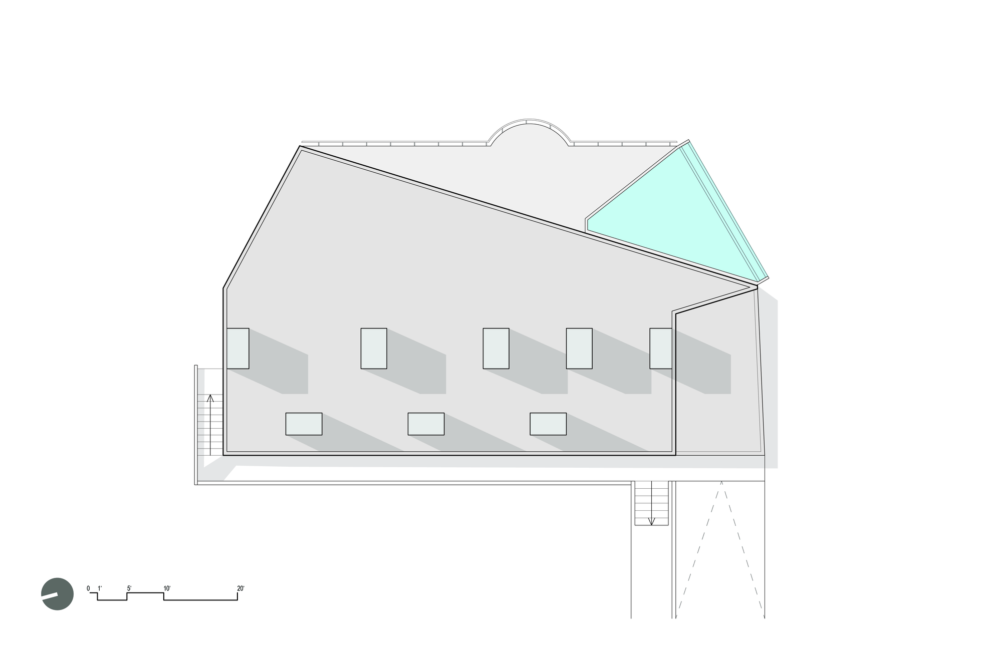 BIM建筑|波多黎各白色“烟囱”住宅:一半封闭,一半外向 / FUSTER + Architects BIM建筑|波多黎各白色“烟囱”住宅:一半封闭,一半外向 / FUSTER + Architects