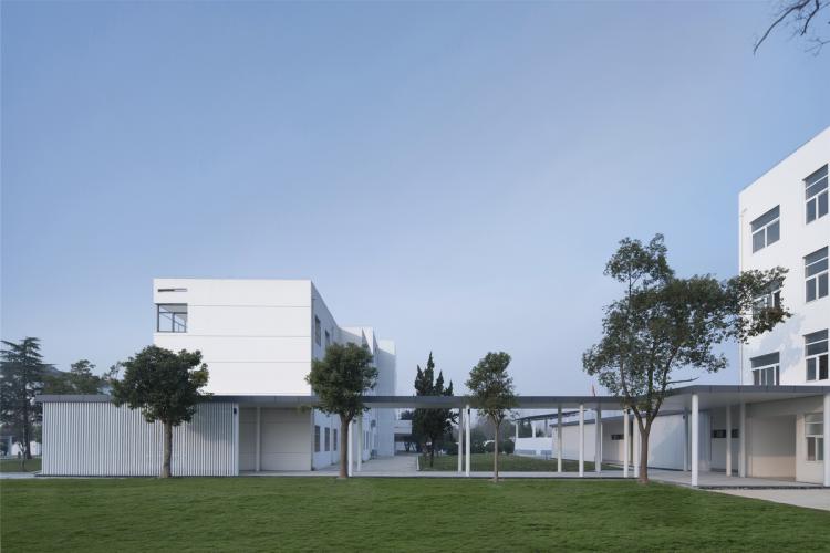 BIM建筑|乡村振兴之乡镇中学改造-全椒县新锐古河中学 / 上海思序建筑规划设计 BIM建筑|乡村振兴之乡镇中学改造-全椒县新锐古河中学 / 上海思序建筑规划设计
