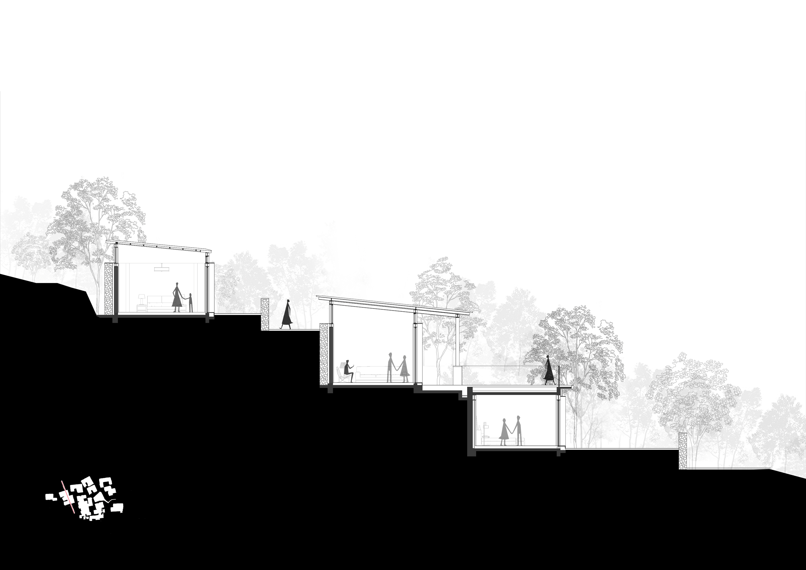 BIM建筑|十二个宅基地的新生:泰安东西门村活化更新 / 孟凡浩-gad · line+ studio BIM建筑|十二个宅基地的新生:泰安东西门村活化更新 / 孟凡浩-gad · line+ studio