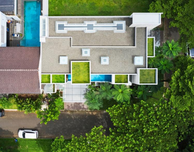 BIM建筑|印尼自然采光实验性住宅 / RAD+ar BIM建筑|印尼自然采光实验性住宅 / RAD+ar