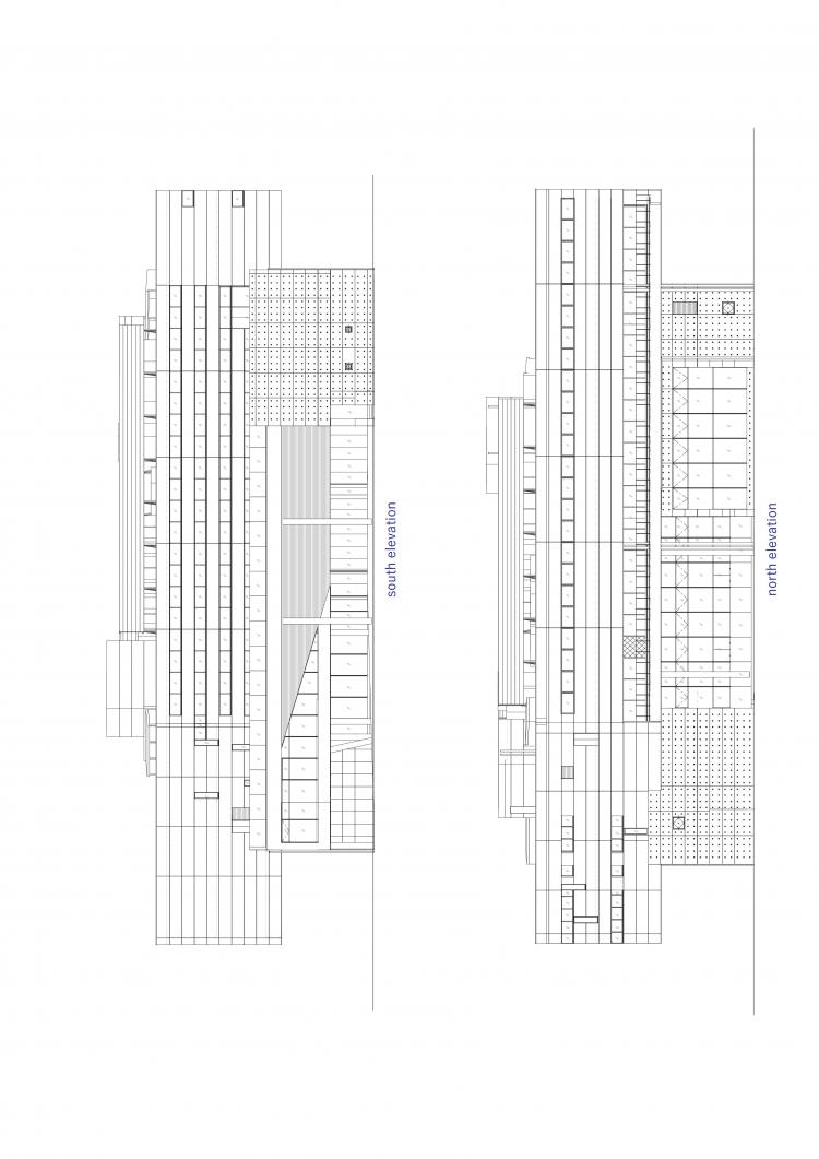 BIM建筑|Librio行桥:扭转与堆叠 / 三上建筑事务所 BIM建筑|Librio行桥:扭转与堆叠 / 三上建筑事务所