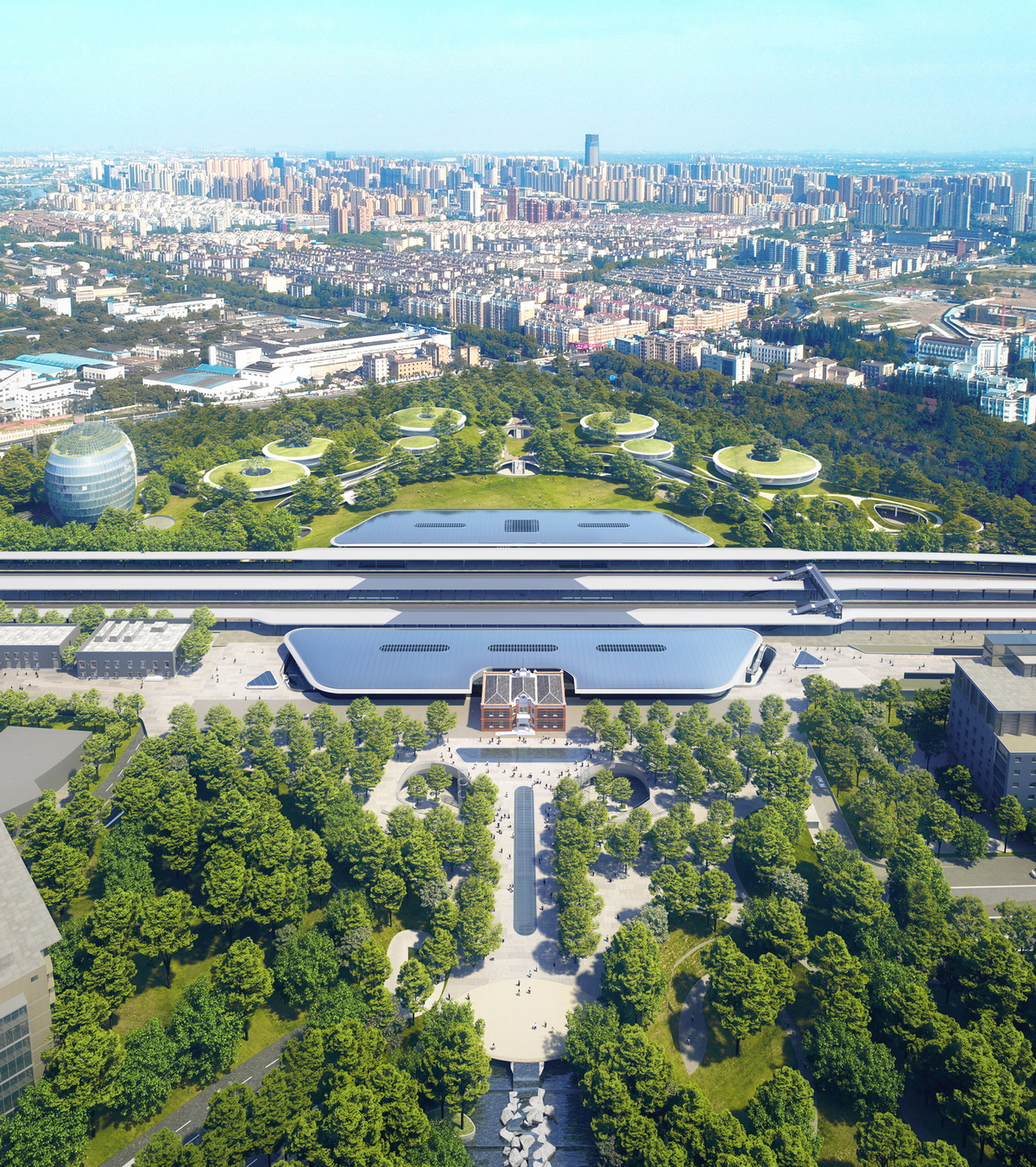 BIM建筑|MAD新作:嘉兴“森林中的火车站” BIM建筑|MAD新作:嘉兴“森林中的火车站”