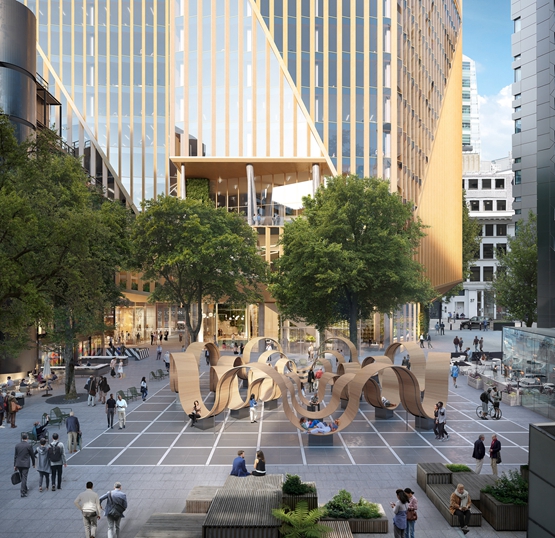 BIM建筑|3XN设计伦敦三角形表皮高层办公楼 BIM建筑|3XN设计伦敦三角形表皮高层办公楼