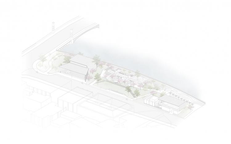 BIM建筑|上海苏州河中石化加油站改造 / 同济原作设计工作室 BIM建筑|上海苏州河中石化加油站改造 / 同济原作设计工作室
