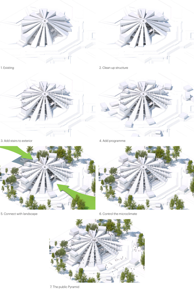 BIM建筑|MVRDV“地拉那金字塔”正式动工,阿尔巴尼亚粗野主义纪念碑改造 BIM建筑|MVRDV“地拉那金字塔”正式动工,阿尔巴尼亚粗野主义纪念碑改造