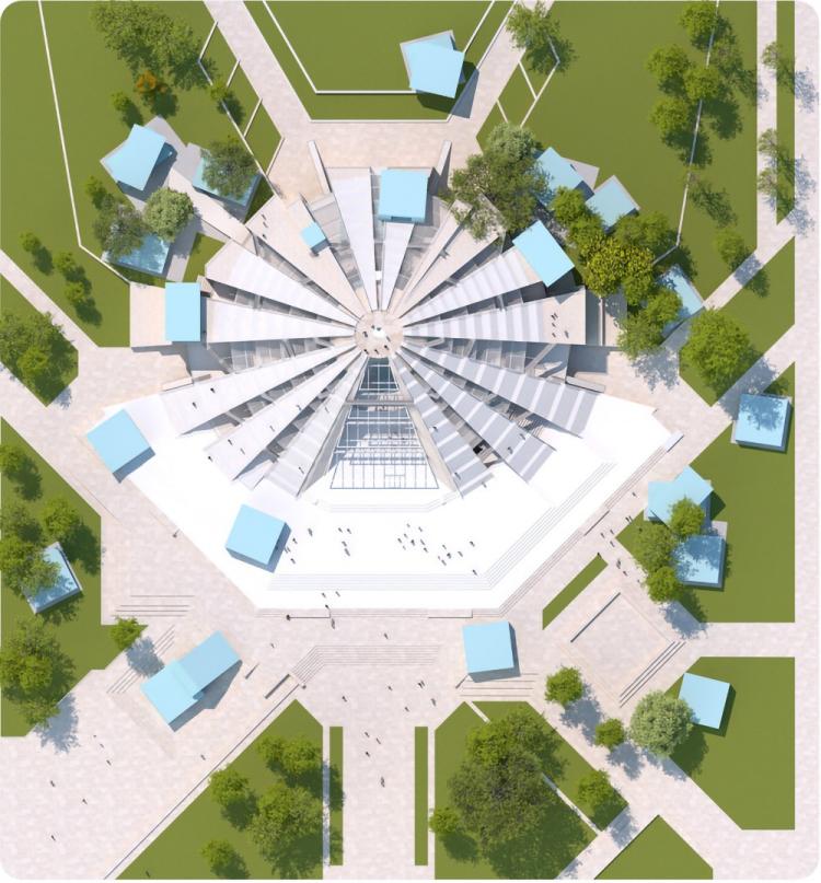 BIM建筑|MVRDV“地拉那金字塔”正式动工,阿尔巴尼亚粗野主义纪念碑改造 BIM建筑|MVRDV“地拉那金字塔”正式动工,阿尔巴尼亚粗野主义纪念碑改造
