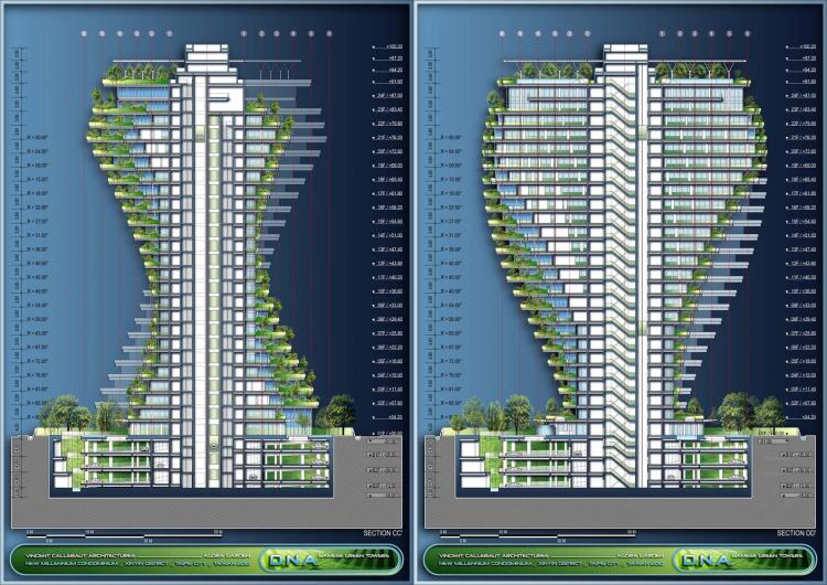 BIM建筑|陶朱隐园,反全球变暖+低碳生态住宅 / Vincent Callebaut Architectures BIM建筑|陶朱隐园,反全球变暖+低碳生态住宅 / Vincent Callebaut Architectures