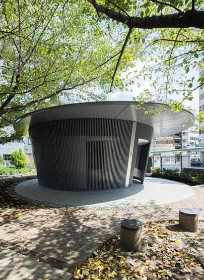 BIM建筑|安藤忠雄在东京建造樱花树环绕的公共厕所 BIM建筑|安藤忠雄在东京建造樱花树环绕的公共厕所