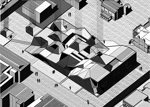 BIM建筑|2020建筑新人赛TOP 2 | 学院派“教科书‘级别的折板屋面美术馆 BIM建筑|2020建筑新人赛TOP 2 | 学院派“教科书‘级别的折板屋面美术馆