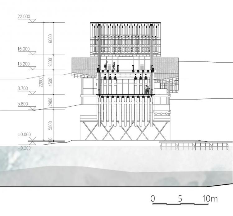 BIM建筑|2019基准杯二等奖 | 用传统木拱桥工艺搭建水岸工艺馆 BIM建筑|2019基准杯二等奖 | 用传统木拱桥工艺搭建水岸工艺馆