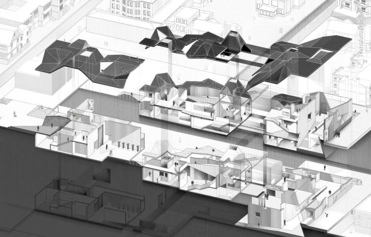 BIM建筑|2020建筑新人赛TOP 2 | 学院派“教科书‘级别的折板屋面美术馆 BIM建筑|2020建筑新人赛TOP 2 | 学院派“教科书‘级别的折板屋面美术馆