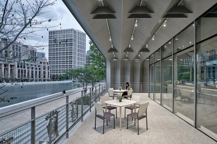 BIM建筑|上海苏州河中石化加油站改造 / 同济原作设计工作室 BIM建筑|上海苏州河中石化加油站改造 / 同济原作设计工作室