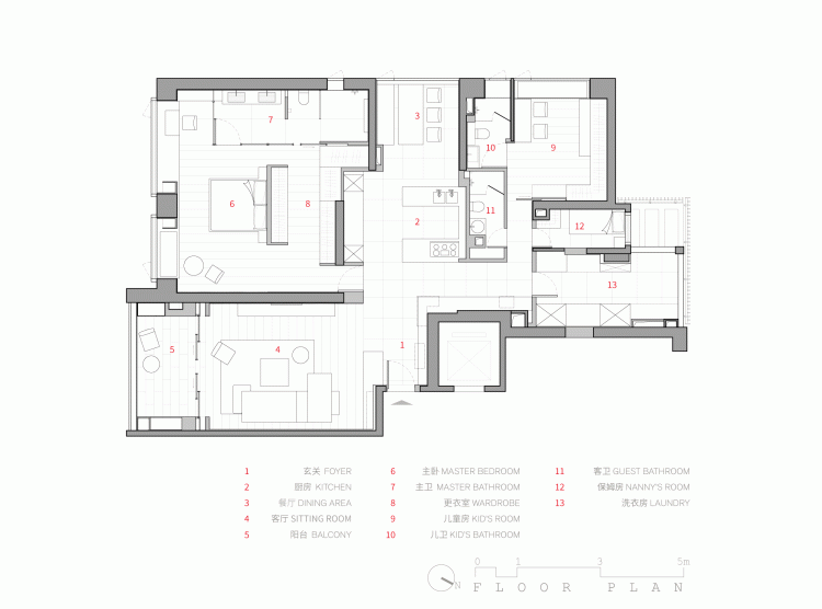 BIM建筑|城市度假屋——一个让身心安宁的家 / LUKSTUDIO芝作室 BIM建筑|城市度假屋——一个让身心安宁的家 / LUKSTUDIO芝作室