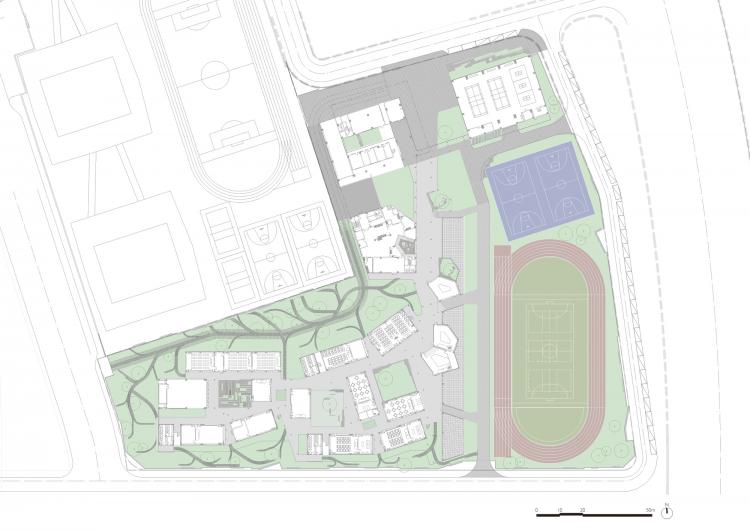 BIM建筑|同济大学附属实验小学 / 刘宇扬建筑事务所 BIM建筑|同济大学附属实验小学 / 刘宇扬建筑事务所