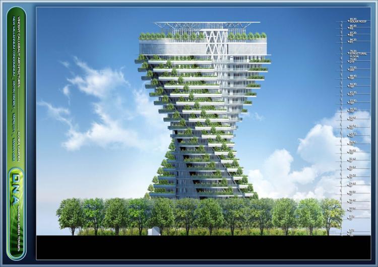 BIM建筑|陶朱隐园,反全球变暖+低碳生态住宅 / Vincent Callebaut Architectures BIM建筑|陶朱隐园,反全球变暖+低碳生态住宅 / Vincent Callebaut Architectures