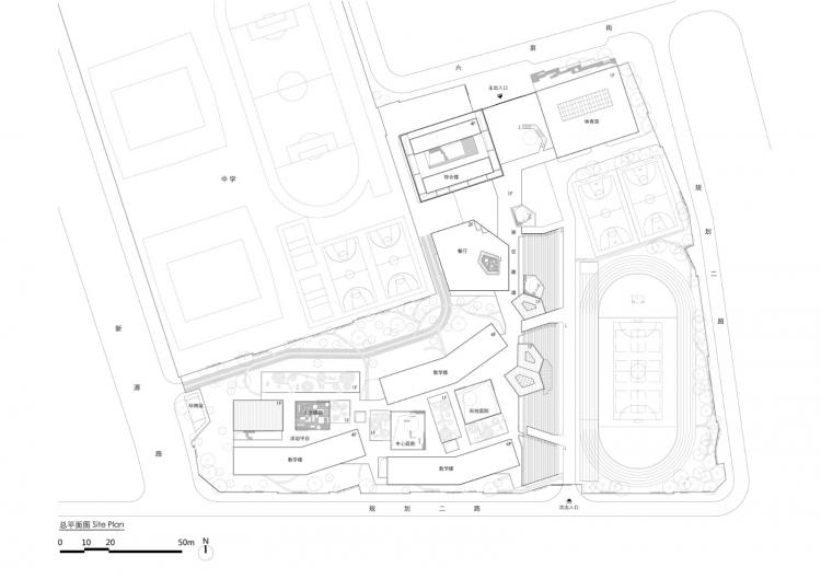 BIM建筑|同济大学附属实验小学 / 刘宇扬建筑事务所 BIM建筑|同济大学附属实验小学 / 刘宇扬建筑事务所
