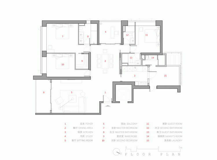 BIM建筑|城市度假屋——一个让身心安宁的家 / LUKSTUDIO芝作室 BIM建筑|城市度假屋——一个让身心安宁的家 / LUKSTUDIO芝作室