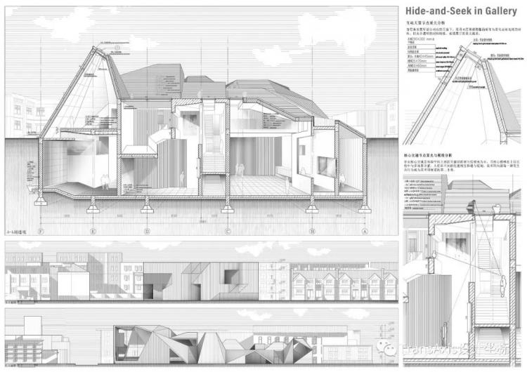 BIM建筑|2020建筑新人赛TOP 2 | 学院派“教科书‘级别的折板屋面美术馆 BIM建筑|2020建筑新人赛TOP 2 | 学院派“教科书‘级别的折板屋面美术馆